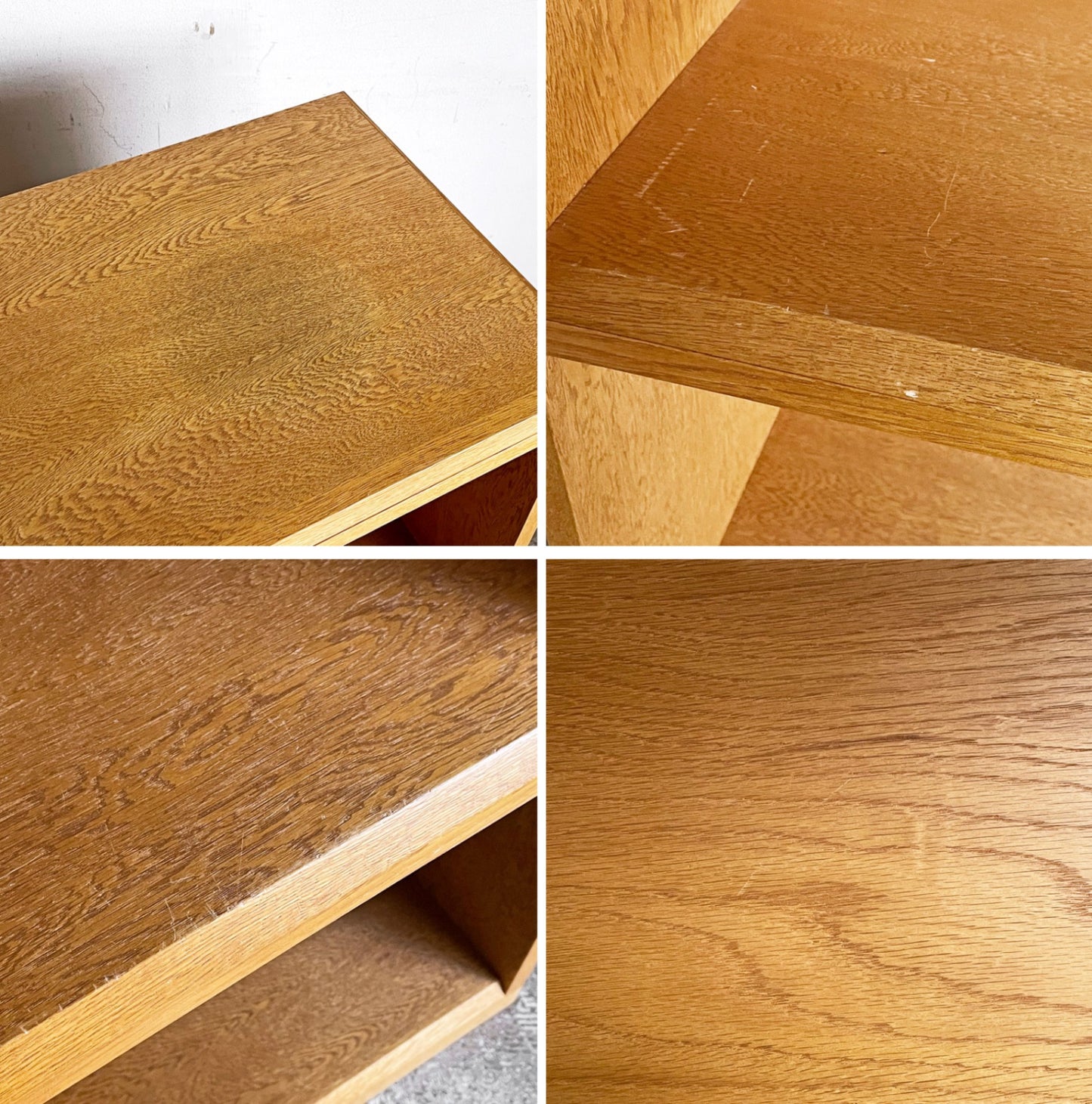 パシフィックファニチャーサービス P.F.S スタッキング ブックケース STACKING BOOK CASE Lサイズ 2段 + TOP&BASE オーク材 ■