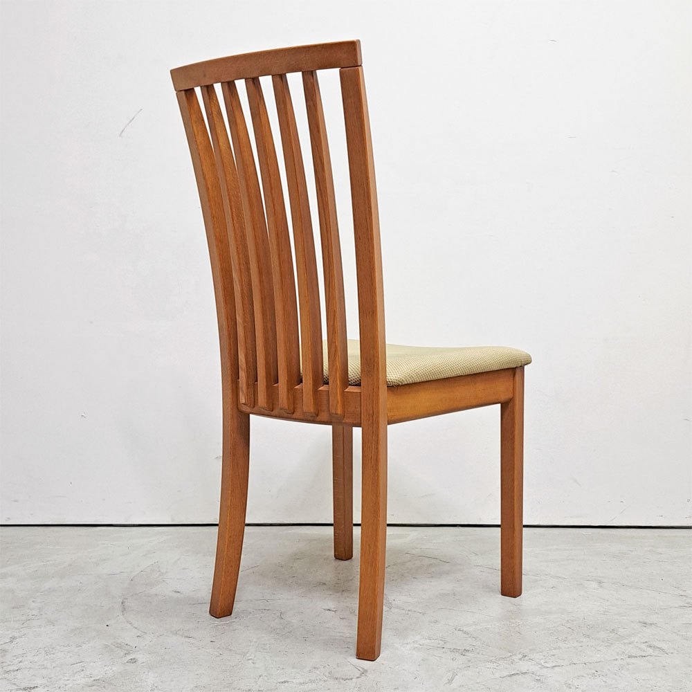 スコービー Skovby ダイニングチェア SM66 ビーチ材 ファブリック モダンデザイン デンマーク 北欧家具 A ●