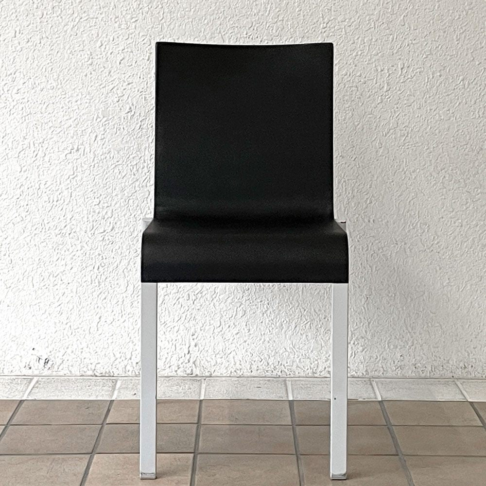 ヴィトラ vitra. ゼロスリー .03 ダイニングチェア ノンスタッキングチェア マールテン・ヴァン・セーヴェレン Maarten Van Severen ブラック A ◇