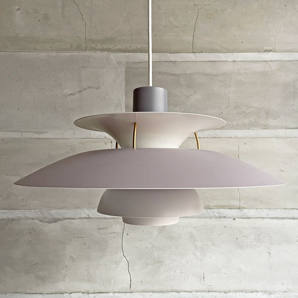 ルイスポールセン Louis Poulsen PH5 グレーグラデーション ペンダントライト ポール・ヘニングセン 北欧 デンマーク 名作照明 箱付き 新品未使用 ♪