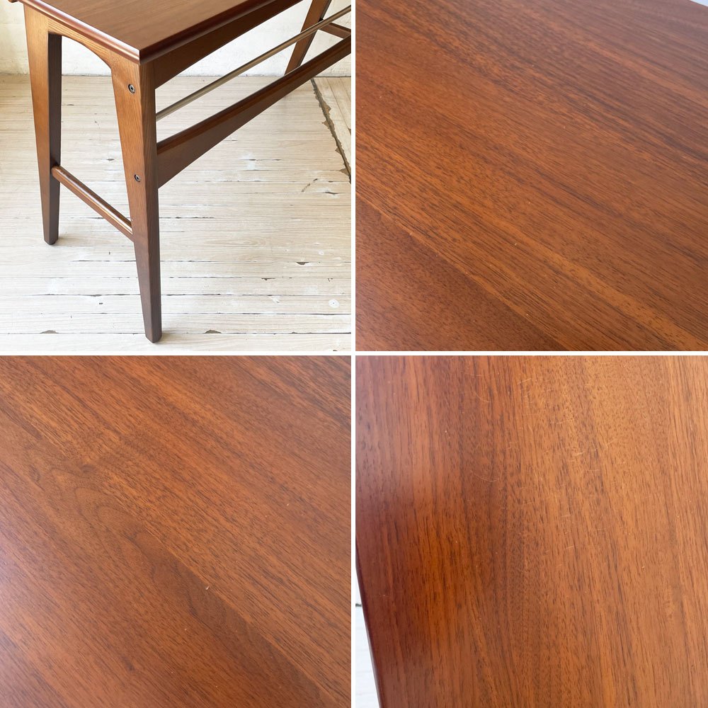 アクメファニチャー ACME Furniture デルマー DELMAR デスク 作業机 ウォールナット材 アッシュ材 抽斗付き ★