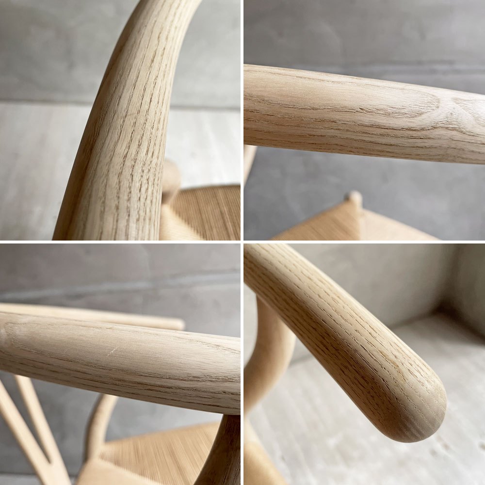 カールハンセン&サン Carl Hansen & Son CH24 Yチェア アッシュ材 ソープフィニッシュ 日本仕様サイズ 座面張替済 ハンス・J・ウェグナー デンマーク 北欧家具 ♪