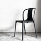 ヴィトラ Vitra ベルヴィルチェア Belleville Chair ダイニングチェア スタッキングチェア ディープブラック ロナン & エルワン・ブルレック C ■