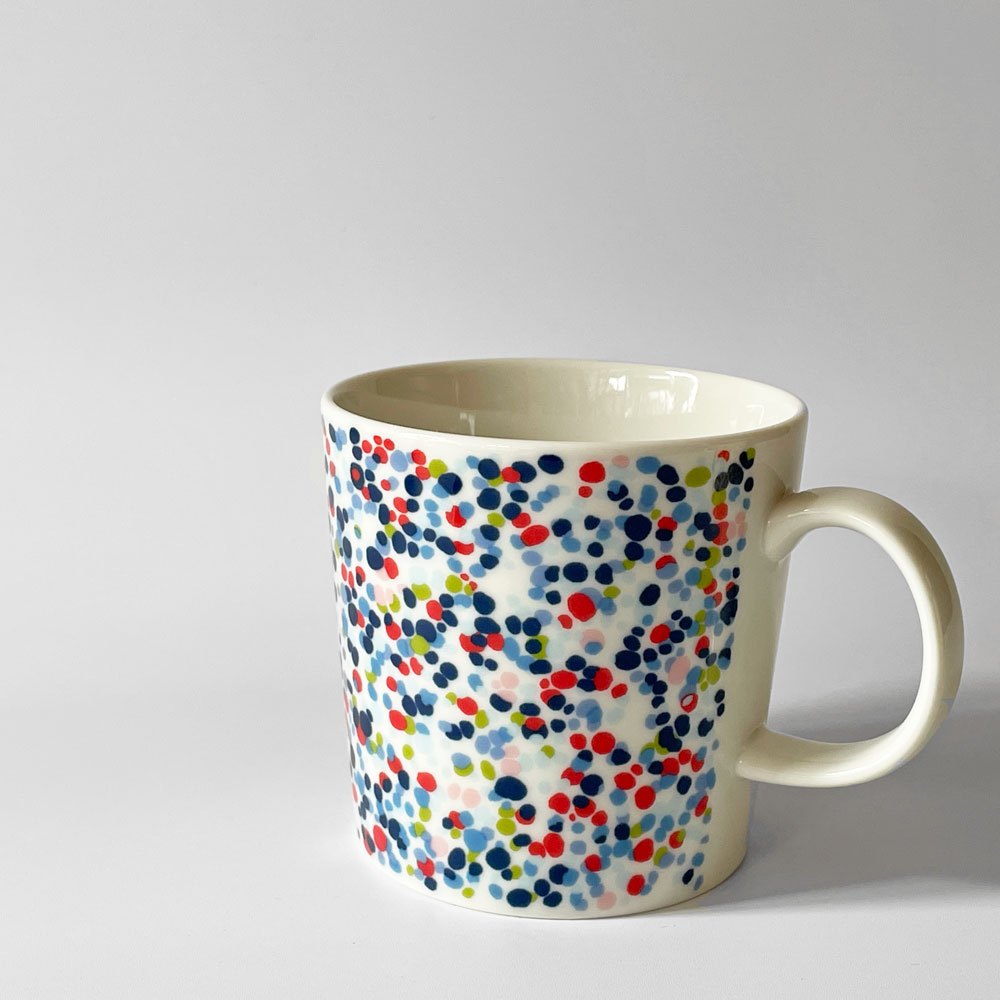 イッタラ iittala ヘレ Helle マグ マグカップ ブルー オイバ・トイッカ Oiva Toikka 陶器 フィンランド 北欧食器 ◇