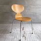 フリッツハンセン Fritz Hansen 3101 アントチェア 4本脚 ナチュラルビーチ材 ラッカー仕上げ アルネ・ヤコブセン 北欧家具 A ♪