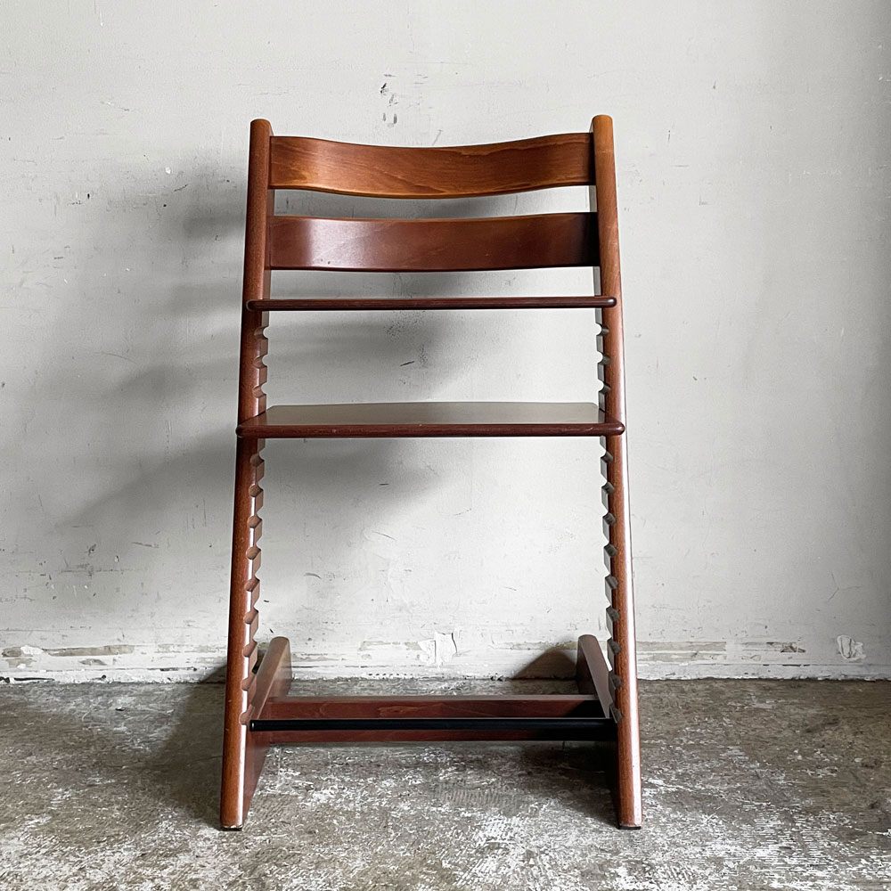 ストッケ STOKKE トリップトラップ TRIPP TRAPP ベビーチェア キッズチェア S/N5～ ブラウン ノルウェー 北欧家具 ■