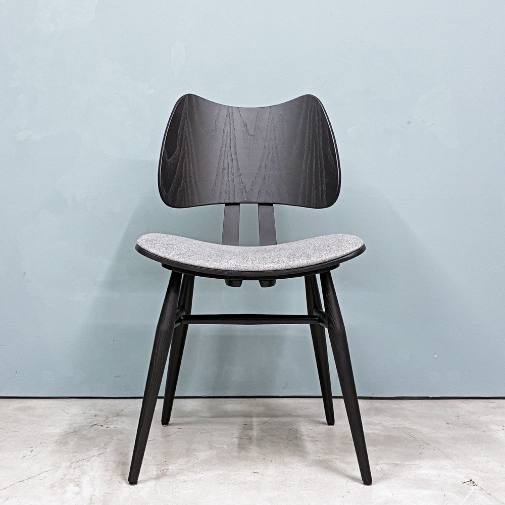 アーコール ERCOL 401 バタフライチェア buttefly chair アントリー別注 ANTRY 25th Anniversary Edition ブラックボディxファブリック ◎