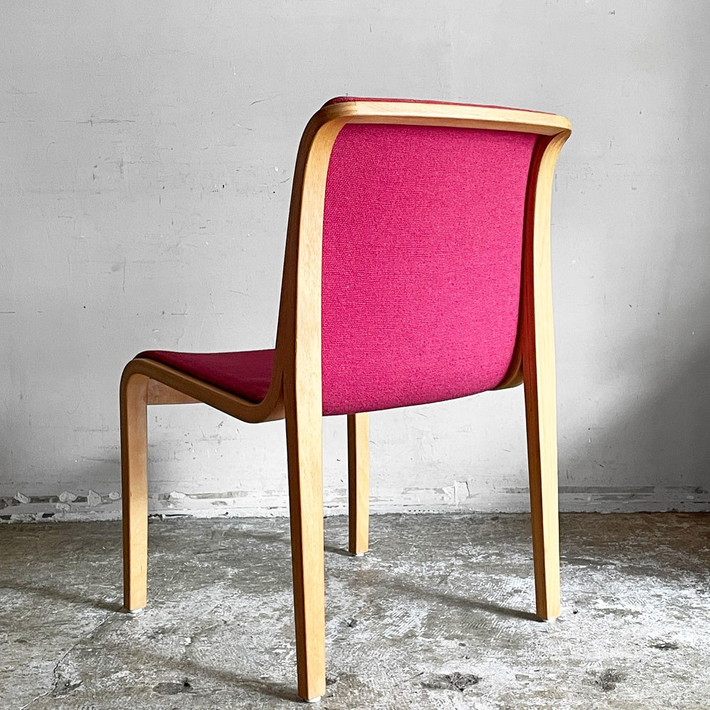 ノル Knoll 1305 アームレスチェア サイドチェア ダイニングチェア プライウッド ビル・ステファン Bill Stephens ビンテージ ミッドセンチュリー 現状品 ■