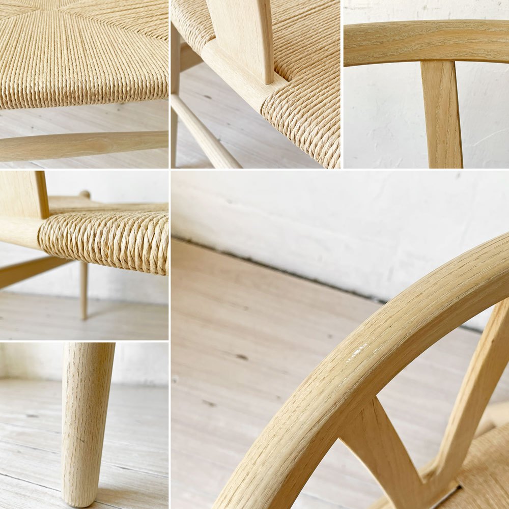 カールハンセン＆サン Carl Hansen & Son CH24 Yチェア アッシュ材 ソープフィニッシュ 日本仕様サイズ ハンス・J・ウェグナー デンマーク 北欧家具 ★