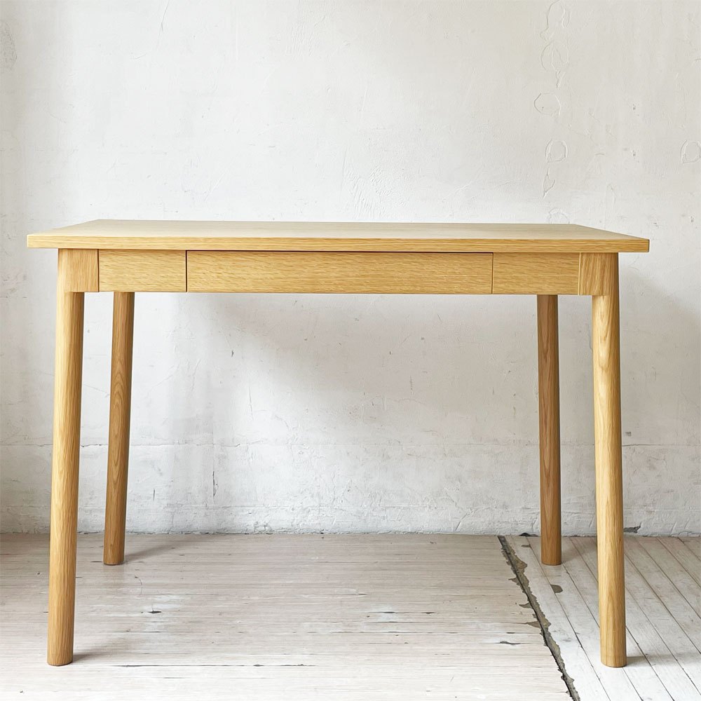 イデー IDEE スティルト テーブル ナチュラル STILT TABLE 1000 Natural デスク オーク材 マリナ・ボーティエ Marina Bautier 定価￥69,900- ★