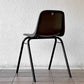 コトブキ KOTOBUKI スタッキングチェア FRP製 シェルチェア スチール脚 ブラウン 剣持勇デザイン ビンテージ ジャパニーズミッドセンチュリー C ◇