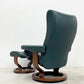 エコーネス EKORNES ストレスレスチェア ウイング stressless Wing リクライニングチェア Mサイズ オットマン付き 北欧 〓