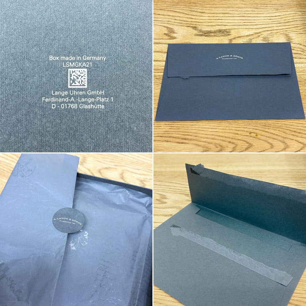 ランゲ&ゾーネ A.LANGE &SOHNE パズル＆ノート 1000ピース 箱付き 高級時計メーカー ドイツ ●