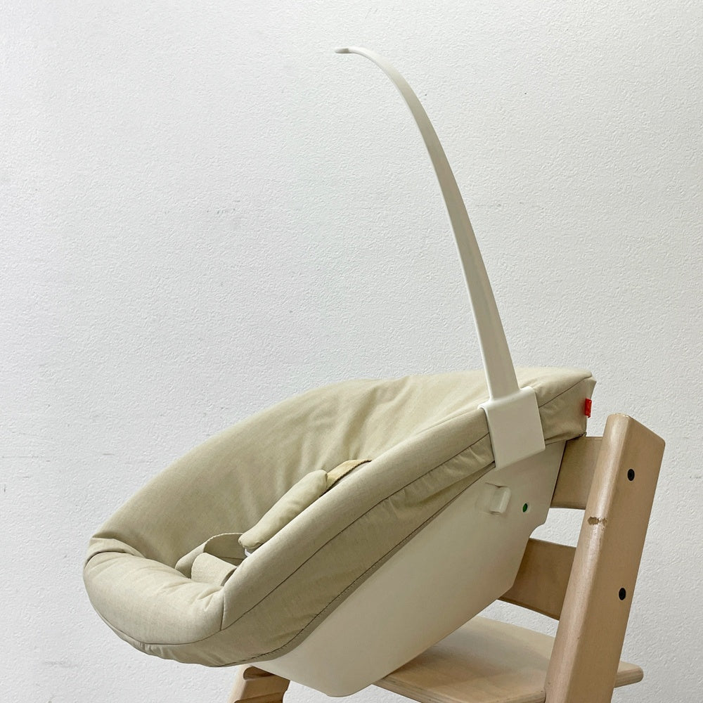 ストッケ STOKKE トリップトラップチェア専用 ニューボーンセット 旧モデル トイハンガー 延長グライダー 取扱説明書 箱付き 定価￥19,800- ●