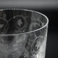 バカラ Baccarat パルメ タンブラー カットグラス エッチング 鳥紋様 クリスタルガラス フランス 定価34,100円 美品 ●