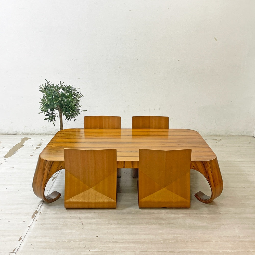 天童木工 TENDO 座椅子 T-5812MR-UB メランティ プライウッド スタッキング仕様 和モダン 定価￥27,500- C ●