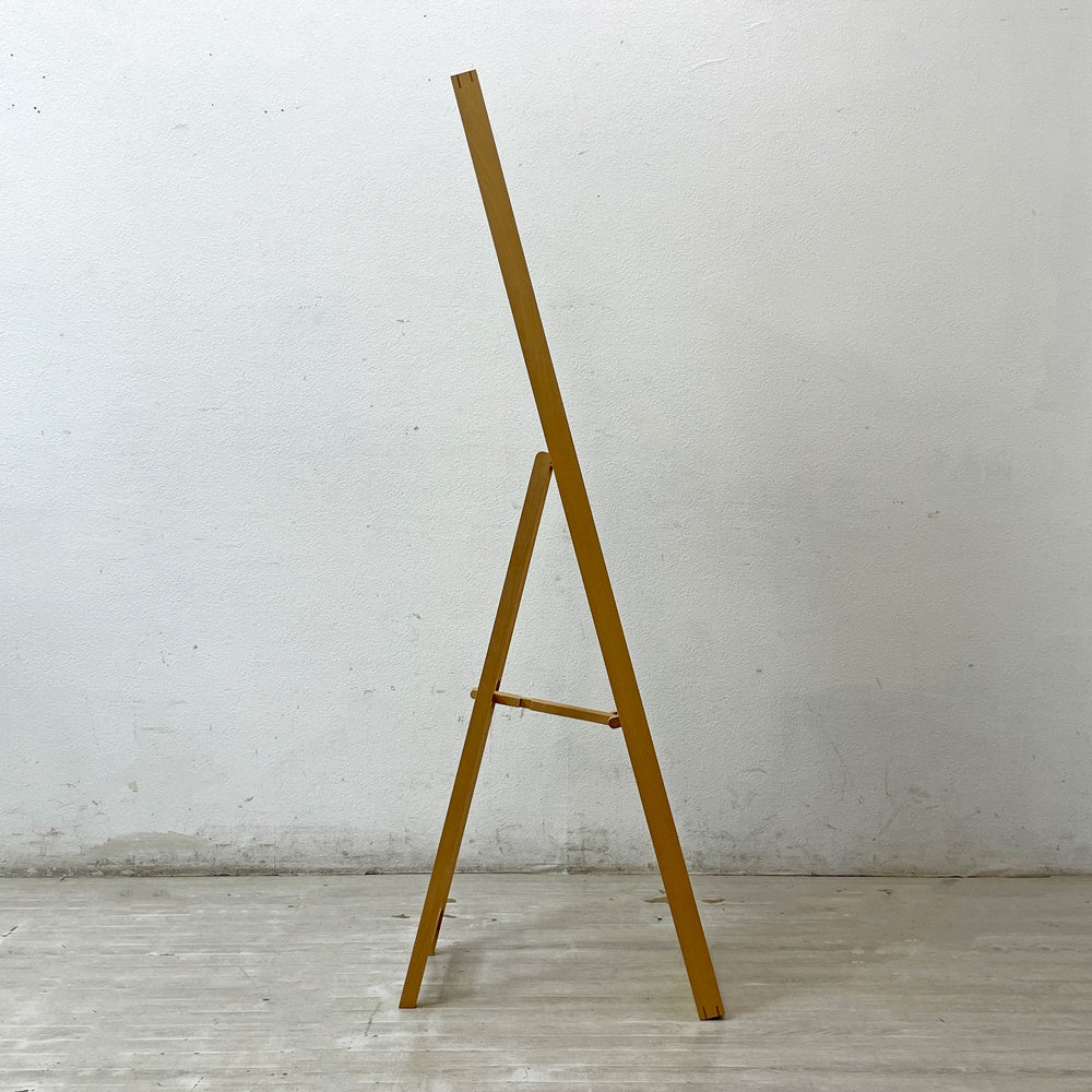 オークヴィレッジ Oak Village ブナ材 × ミズメザクラ材 国産無垢材 スタンドミラー 姿見 ナチュラル W31cm ●