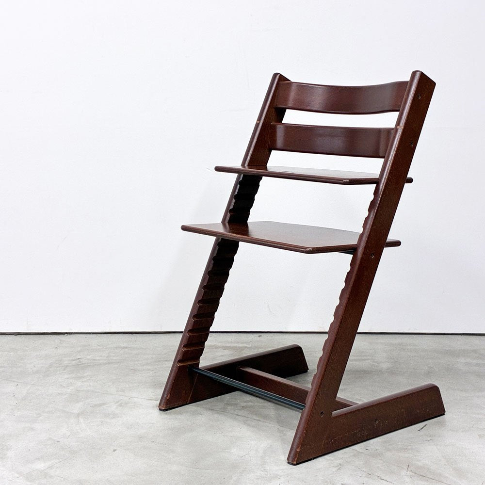 ストッケ STOKKE トリップトラップ TRIPP TRAPP ベビーチェア キッズチェア SN4 プラスチックガード/クッション付 ノルウェー 北欧家具 ◎