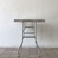 ピットパル PIT PAL アルミ ワークテーブル ALUMINIUM WORK TABLE Sサイズ ワークデスク W106cm 別売りシェルフ付き パシフィックファニチャーサービス取扱 定価124,300円 ◇