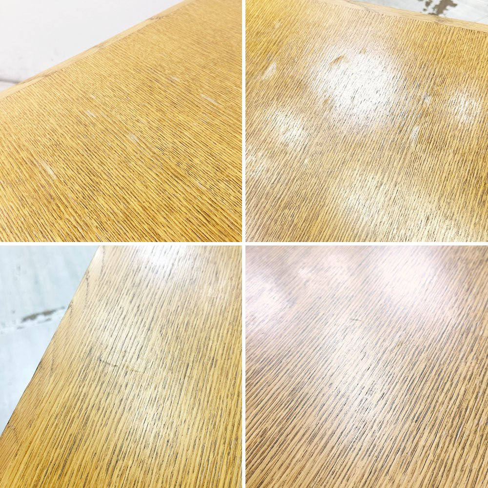 日進木工 NISSIN ダイニングテーブル オーク材 W180cm ナチュラルデザイン 飛騨家具  ACTUS取り扱い ●