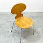 フリッツハンセン Fritz Hansen アントチェア 4本脚 ナチュラルビーチ ラッカー アルネ・ヤコブセン 北欧家具 I ●