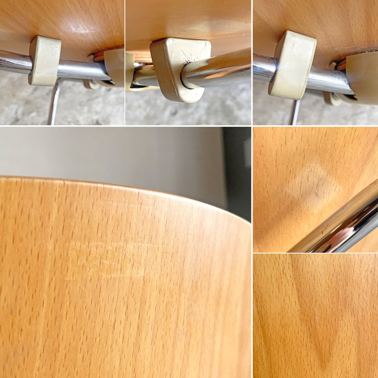 フリッツハンセン Fritz Hansen 3101 アリンコチェア アントチェア 4本脚 ナチュラルビーチ ラッカー仕上げ アルネ・ヤコブセン B ■