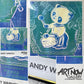 アンディウォーホル ANDY WARHOL 時計仕掛け パンダドラマー "Clockwork Panda Drummer" ポスター Art Now Gallery スウェーデン 額装品 ◇