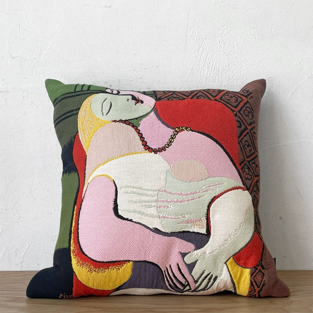 ジュール・パンス JULES PANSU クッション Pablo Picasso パブロ ピカソ 45cm ピカソ ラ レーヴ コンランショップ THE CONRAN SHOP 取扱 定価￥19.800- ★