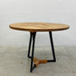 ジャーナルスタンダード ファニチャー JOURNAL STANDARD FURNITURE フェンディ FENDY ラウンドダイニングテーブル チーク古材 Φ100cm 〓