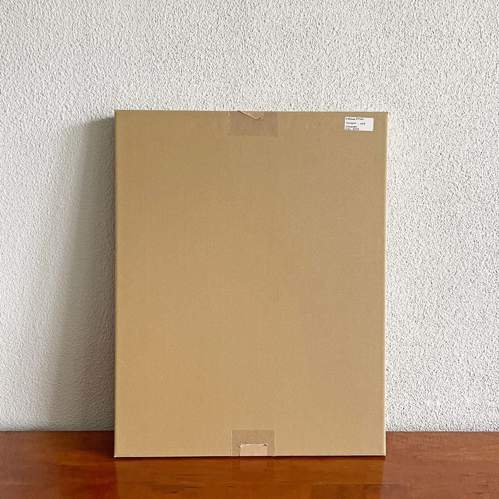 アドリアナ・オリバー Adriana Oliver トゥナイト Tonight シルクスクリーン 48×62cm 証明書＆箱付 49/90 サイン入り 現代アート 〓