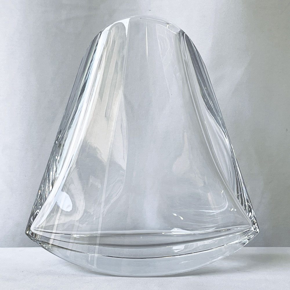 バカラ Baccarat メトロノーム Metronome フラワーベース flower vase 花器 花瓶 クリスタル フランス ◇