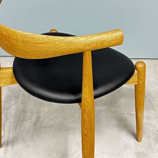 カールハンセン＆サン Carl Hansen & Son CH20 エルボーチェア ダイニングチェア オーク材 レザー 本革 ハンス・J・ウェグナー ◎