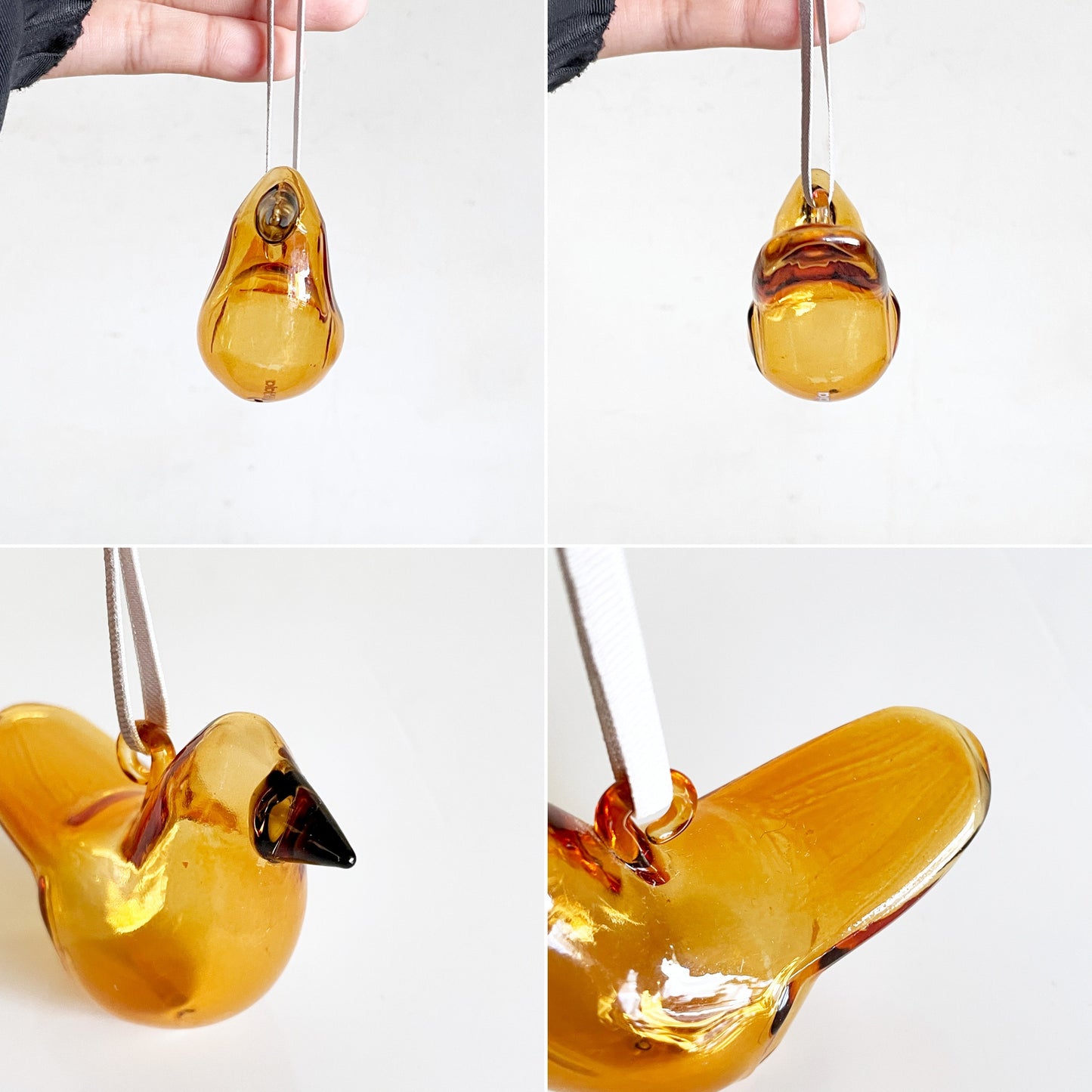 イッタラ iittala ミニ ガラスバード オーナメント Mini Glass Bird Ornaments 3set ミックスカラー 箱付き 北欧雑貨 ■
