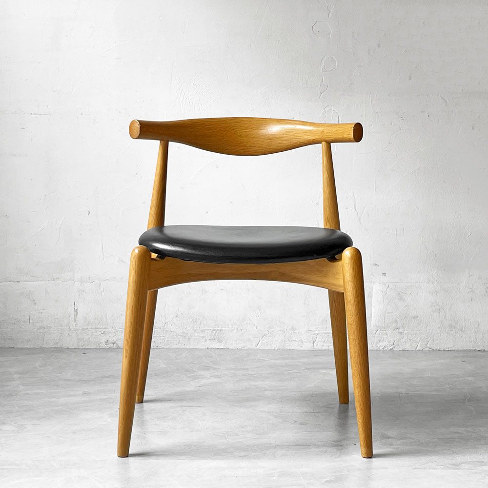 カールハンセン＆サン Carl Hansen & Son CH20 エルボーチェア ダイニングチェア オーク材 レザー 本革 ハンス・J・ウェグナー ★