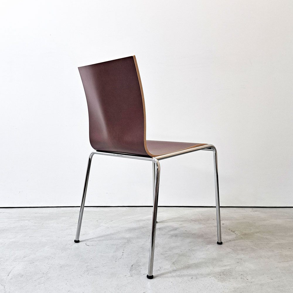 エンゲルブレヒト Engelbrechts チャリック CHAIRIK 101 ダイニングチェア スタッキング 4本脚 シナモン 未使用品 定価63,800円 ●