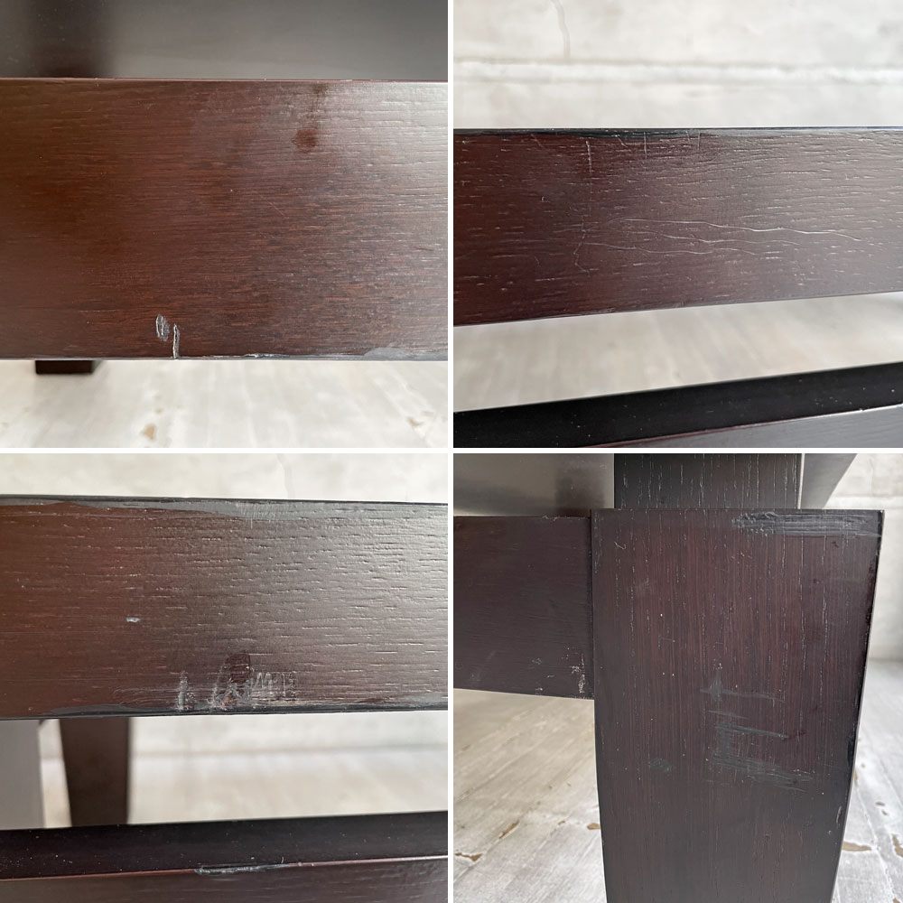 カッシーナイクスシー Cassina ixc. サルダン SARDANE ローテーブル センターテーブル アッシュ材 ブラウン フィリップユーレル Philippe Hurel 定価￥396,000- ♪