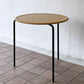 エンゲルブレヒト Engelbrechts ケヴィ KEVI 2010 ダイニングテーブル オーク材 プライウッド カフェテーブル 70cm 3本脚 ヨルゲン・ラスムッセン デンマーク 未使用品 ◇