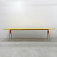 ヘイ HAY ピラミッドテーブル 02 Pyramid table 02 W300cm イエロートップ x オレンジベース 廃番カラー ヴィム・リートフェルト オランダ インダストリアルデザイン 〓