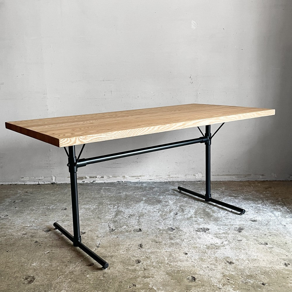 クラッシュゲート CRASH GATE ノットアンティークス Knot antiques サング SANG LDテーブル W140cm オーク材 アジャスター付 インダストリアル 定価￥74,800- ■