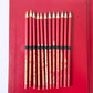 カルティエ Cartier 色鉛筆 塗り絵 ノベルティ 使用品 フランス B ★