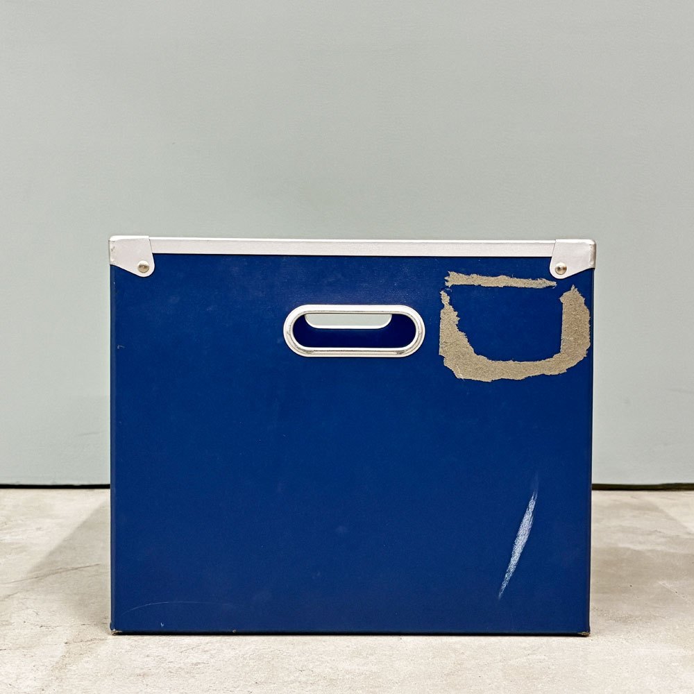 ユーエスエムハラー USMハラー USM Haller モジュラーファニチャー 純正 パスコボックス ブルー W34×W34 B ◎