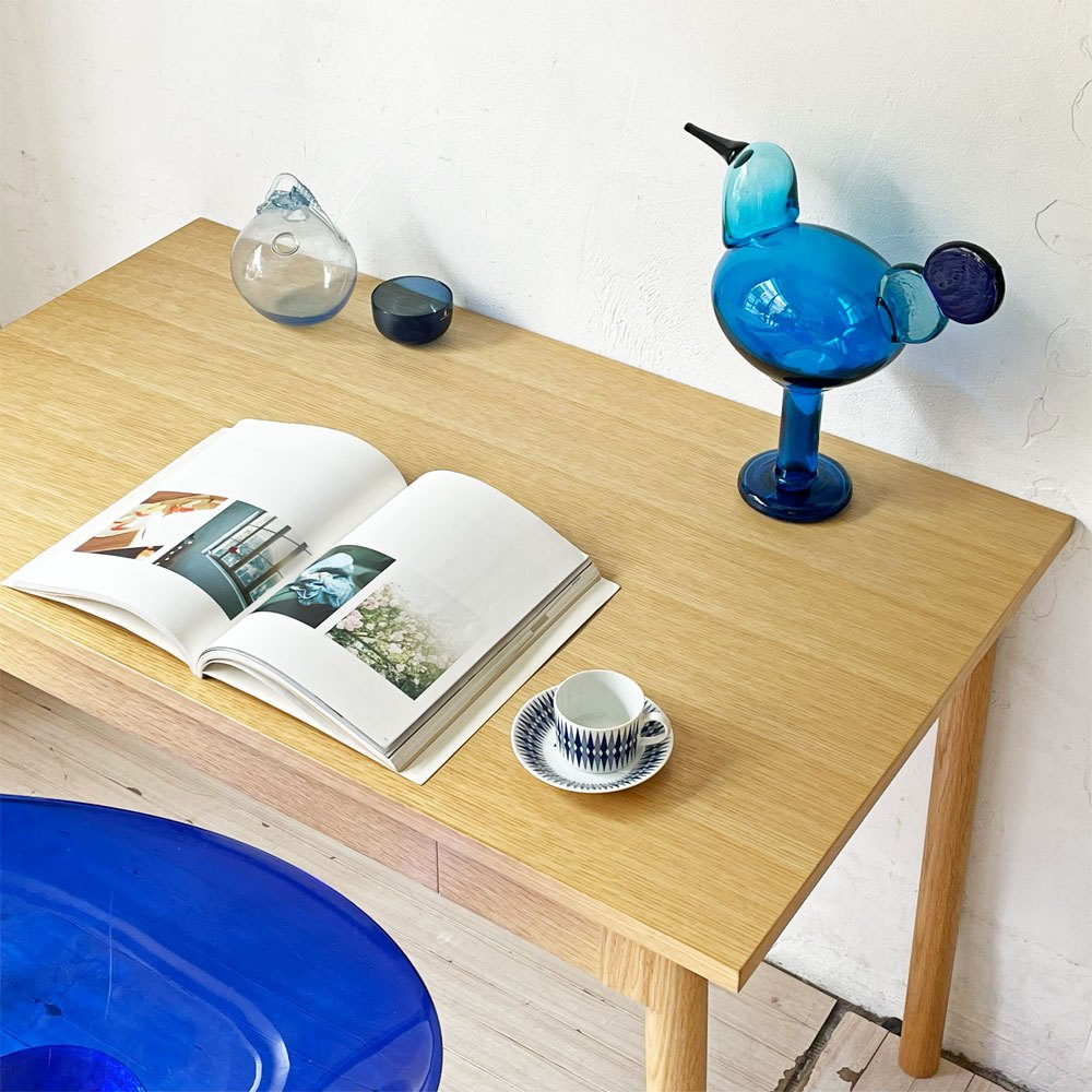 イデー IDEE スティルト テーブル ナチュラル STILT TABLE 1000 Natural デスク オーク材 マリナ・ボーティエ Marina Bautier 定価￥69,900- ★