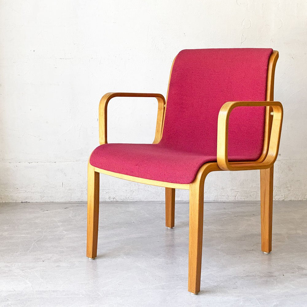 ノル Knoll 1305U アームチェア ダイニングチェア 曲木 プライウッド ビル・ステファン Bill Stephens ビンテージ ミッドセンチュリー ★