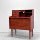 アクタス ACTUS ハンドワーク・ファニチャー Hand Work Furniture ライティングビューロー  マホガニー材 W80cm 北欧スタイル ●