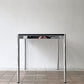 USMハラー USM Haller モジュラーファニチャー USMハラーテーブル デスク W125 x D75cm  パールグレーラミネート (ホワイト) ◇