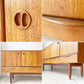 ポートウッドファニチャー Portwood furniture チーク材 サイドボード キャビネット W183cm 英国 UKビンテージ ★