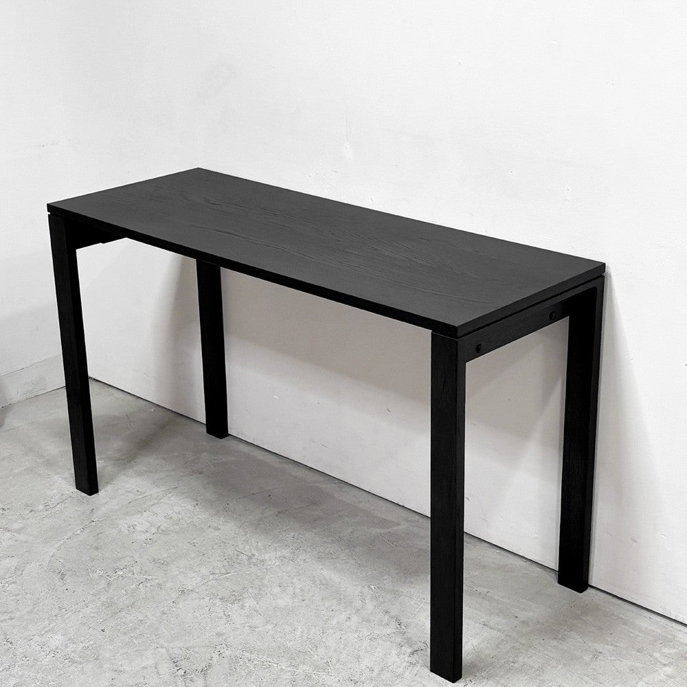 カリモク karimoku ユーティリティプラス Utility plus デスク シアーブラック オーク材 120×45cm モダンスタイル ●