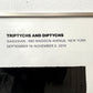 リチャード・セラ Richard Serra Triptychs & Diptychs展 展覧会ポスター W101.5cm ブラック ガゴシアン・ギャラリー Gagosian Gallery 2019年 アメリカ 額装品 ●