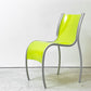 カルテル Kartell FPE chair スタッキングチェア ダイニングチェア アルミ ポリプロピレン グリーン ロンアラッド イタリアモダン 廃番 C ●