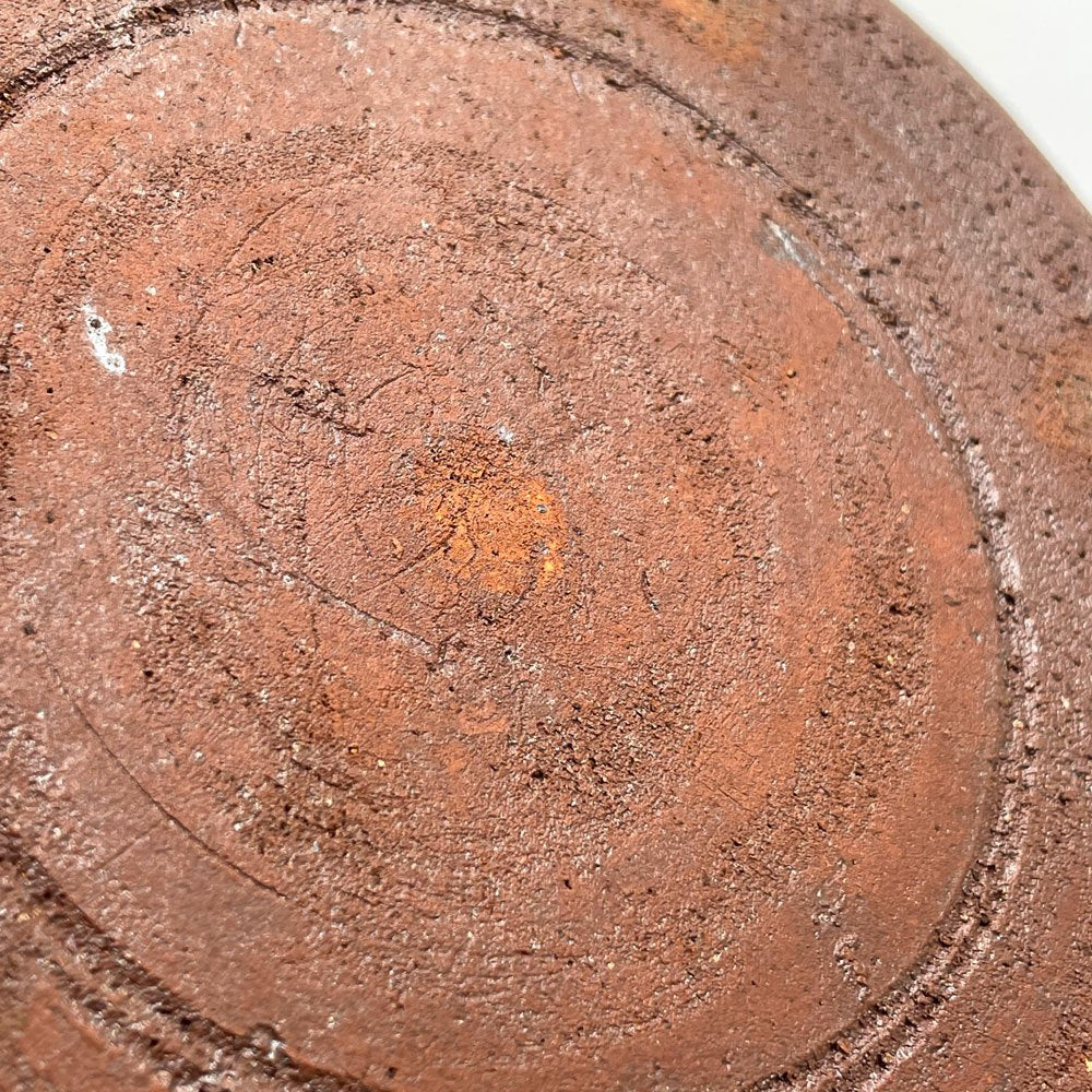 壷田和宏・亜矢 オーブンウエア 鉢 Φ23.5x5.5cm 現代作家 ●